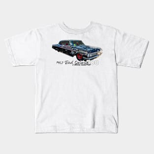 1962 Ford Galaxie 500 2 Door Hardtop Kids T-Shirt